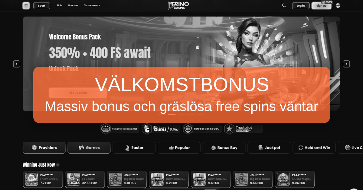 Trino Casino Sverige
