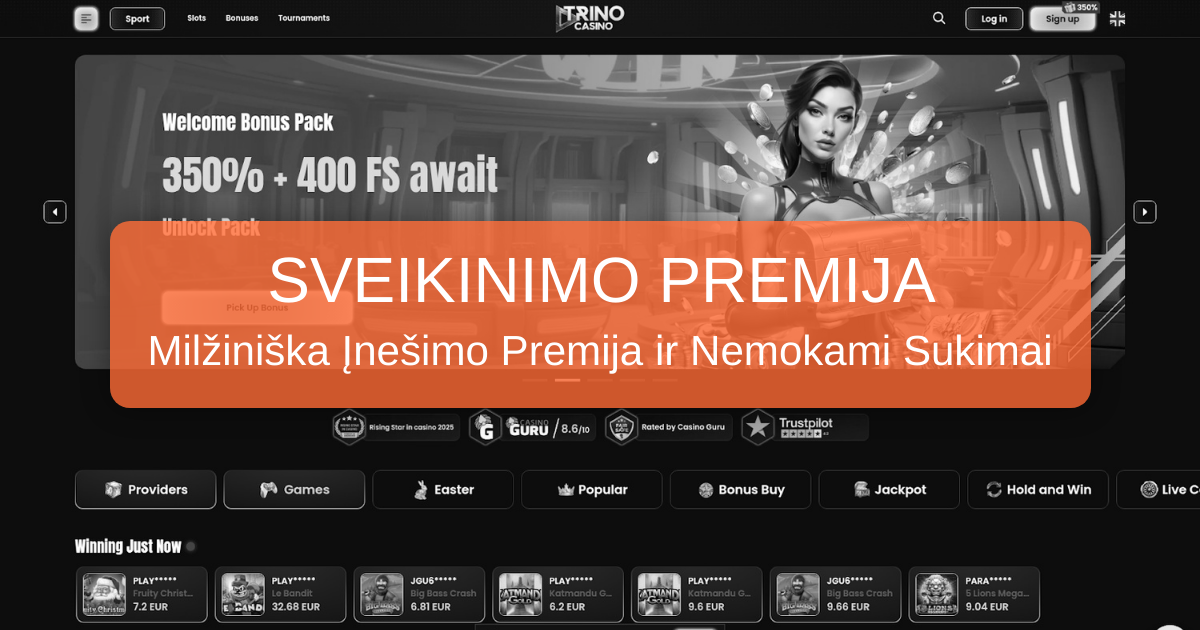 Trino Casino Lietuva